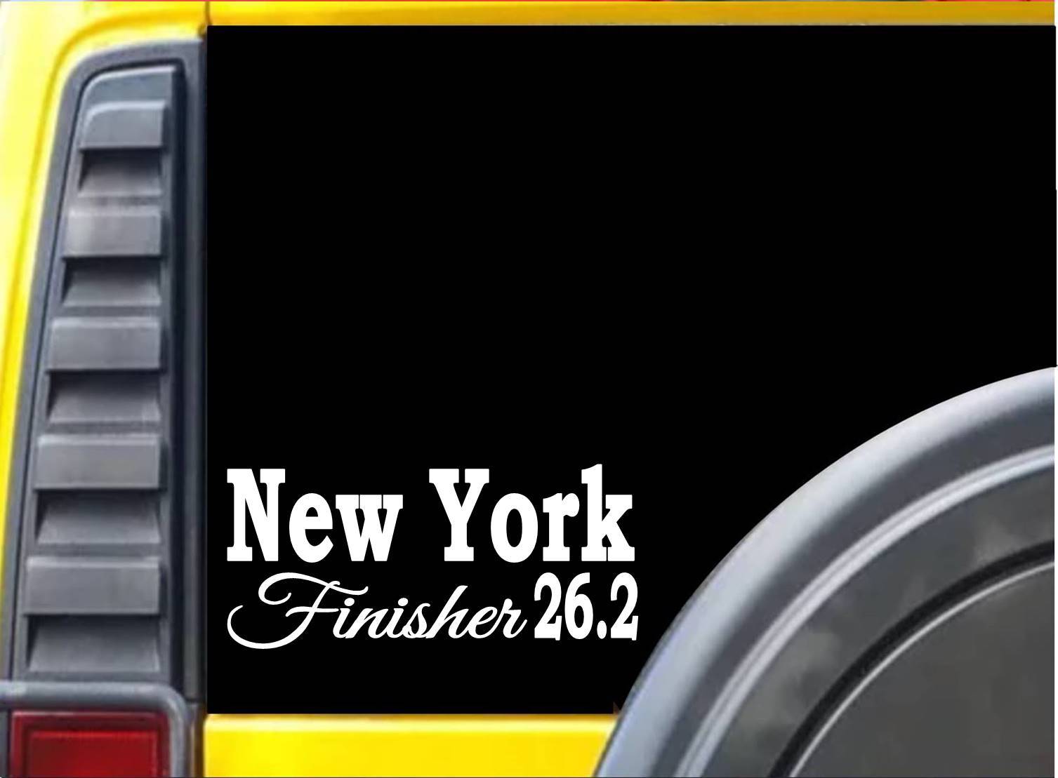 New York Marathon L137 8 inch Sticker 26.2 decal