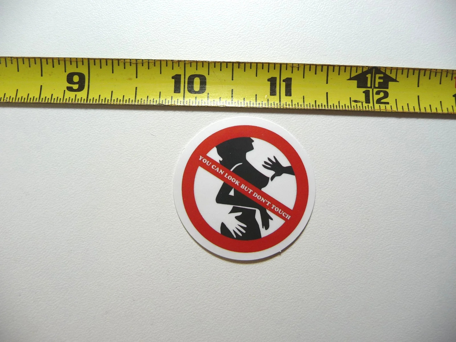 YOU CAN LOOK BUT DON'T TOUCH STRIPPER DANCER SMALL STICKER DECAL JOB OCCUPATION