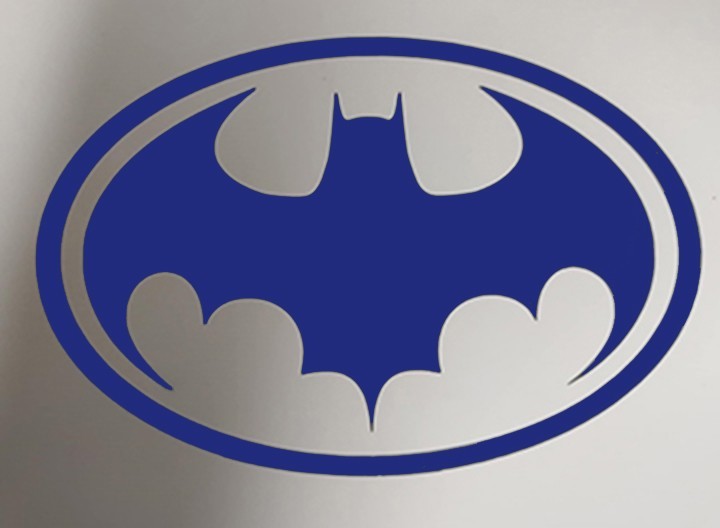 Batman 5 inch vinyl car window laptop sticker