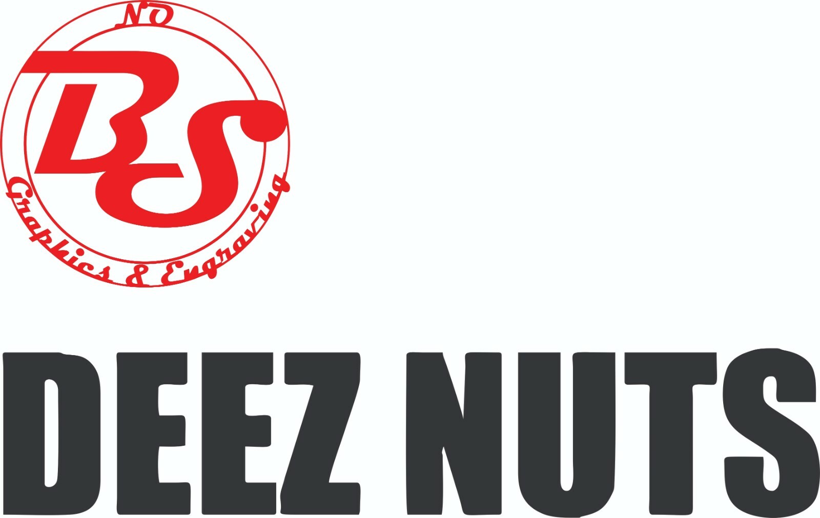 6" DEEZ NUTZ Nuts Balls Matter Decal Offensive Funny Rude Adult Joke JDM noBS
