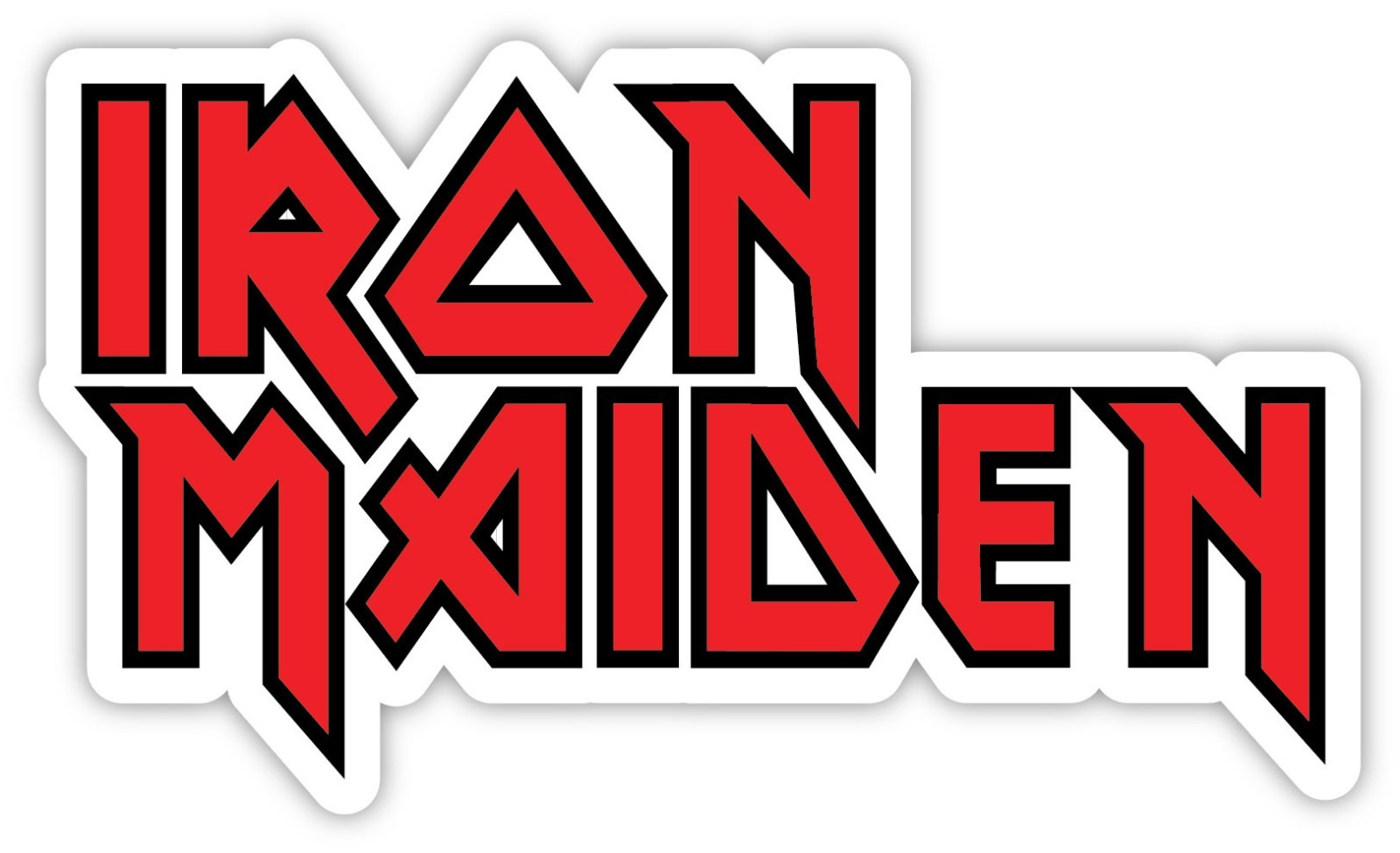 IRON MAIDEN Sticker Decal *3 SIZES* Heavy Metal Vinyl Bumper Wall