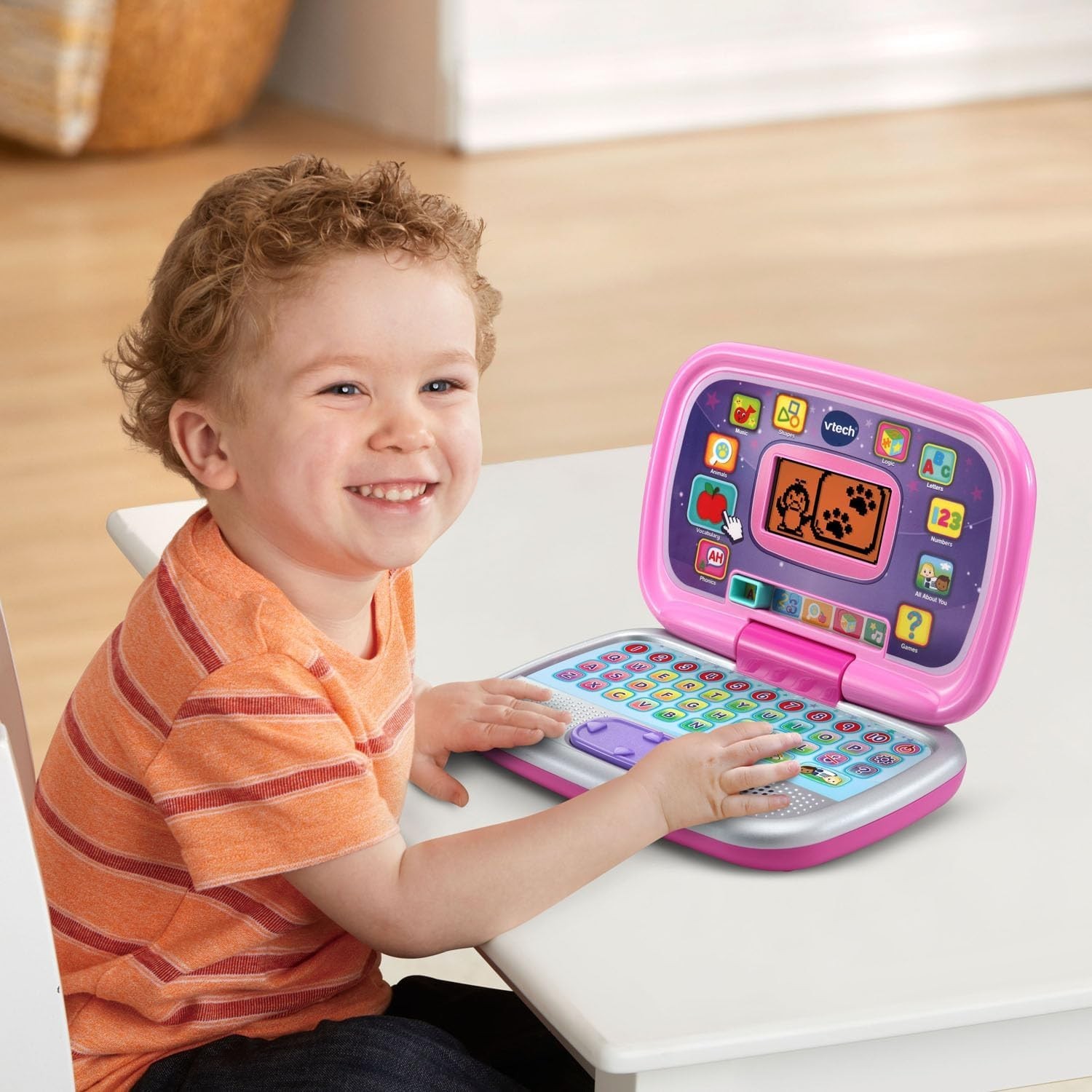 Play Smart Preschool Laptop Pink