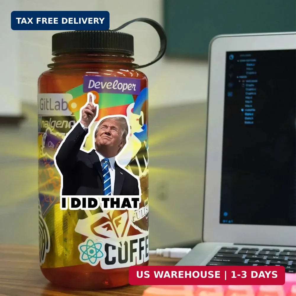 I Did that Trump Stickers, 100 Pcs Trump I Did that Stickers, Funny I Did that S