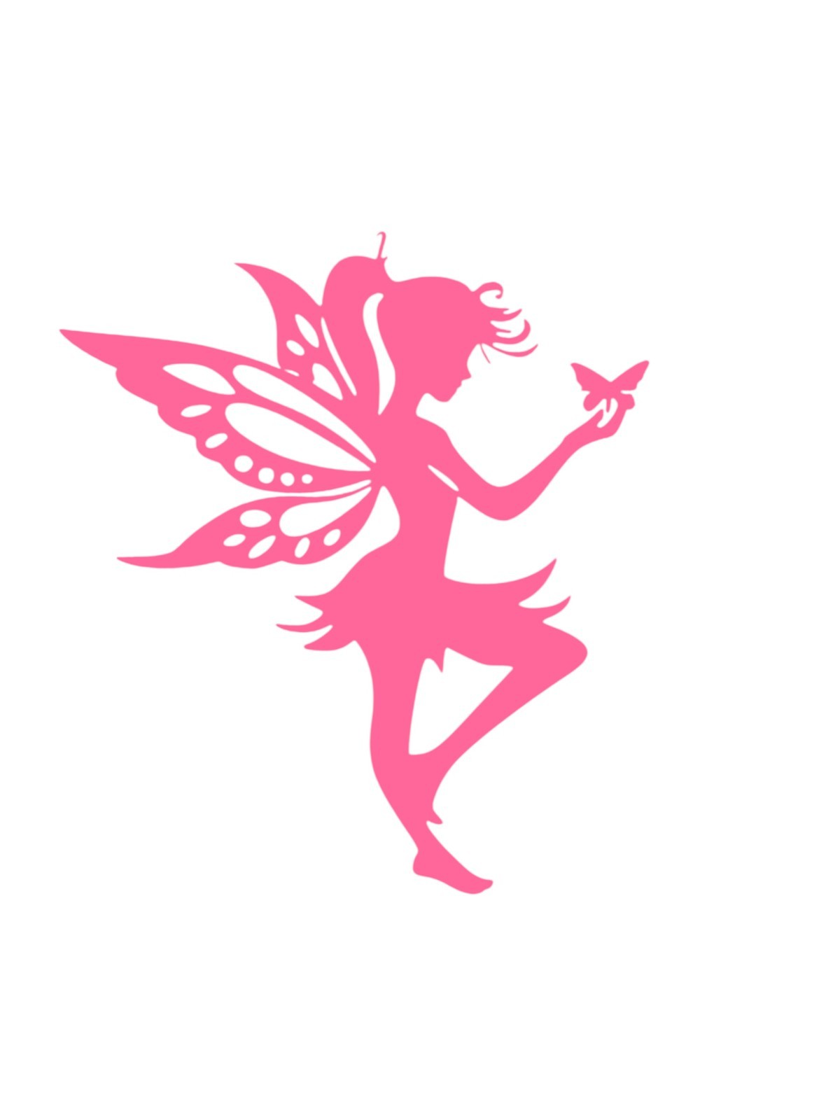 Fairy Butterfly fantasy Decal for car Windows Laptops Any Smooth Surface