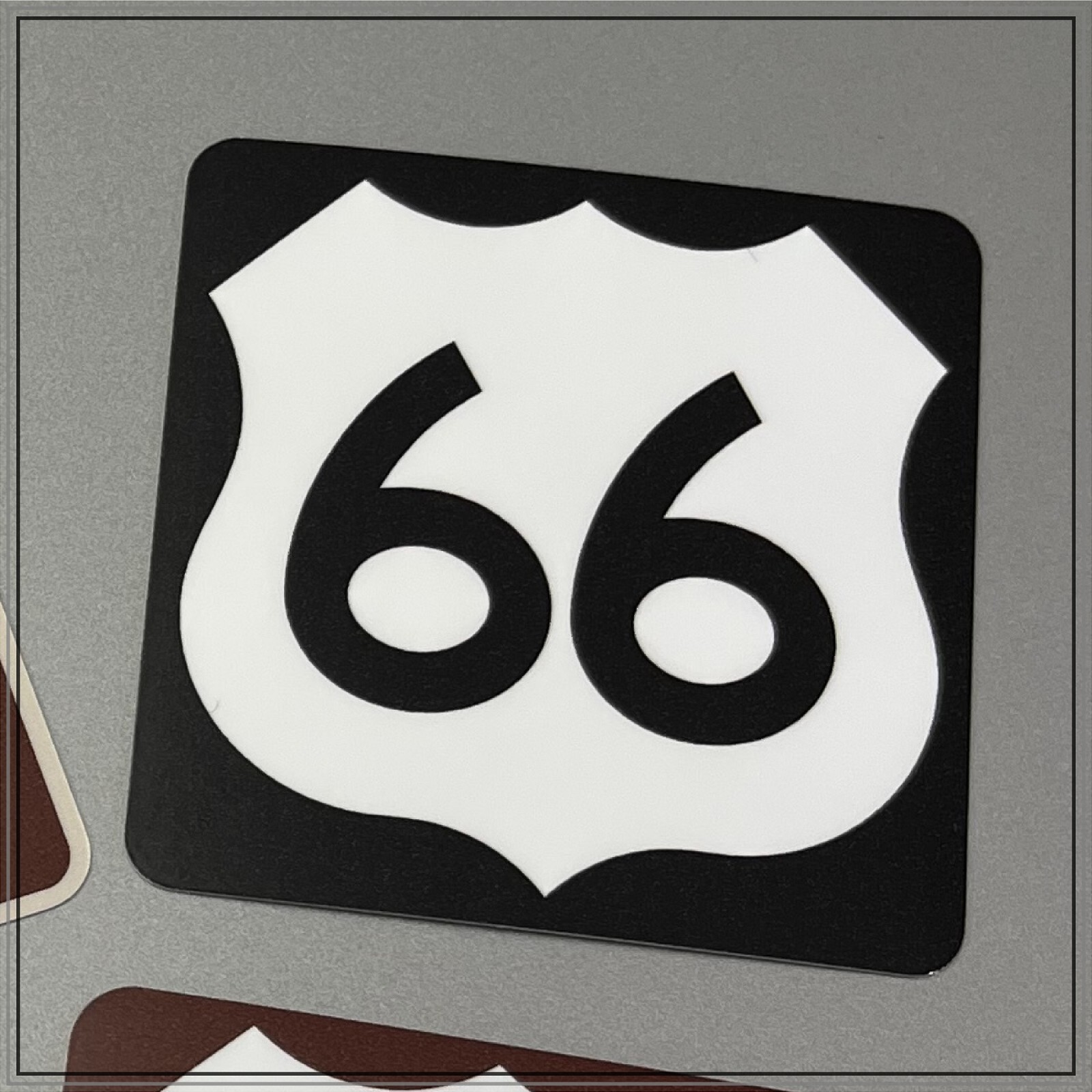 Route 66 Decals 5-pack Made With 3M Vehicle Grade Materials VERY HIGH QUALITY