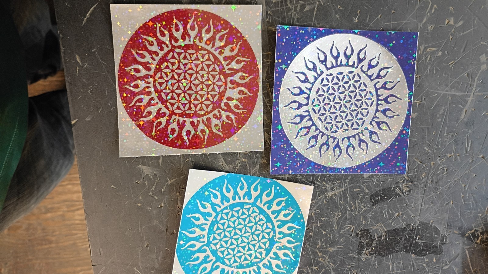 Flower of Life Vinyl Sticker pack