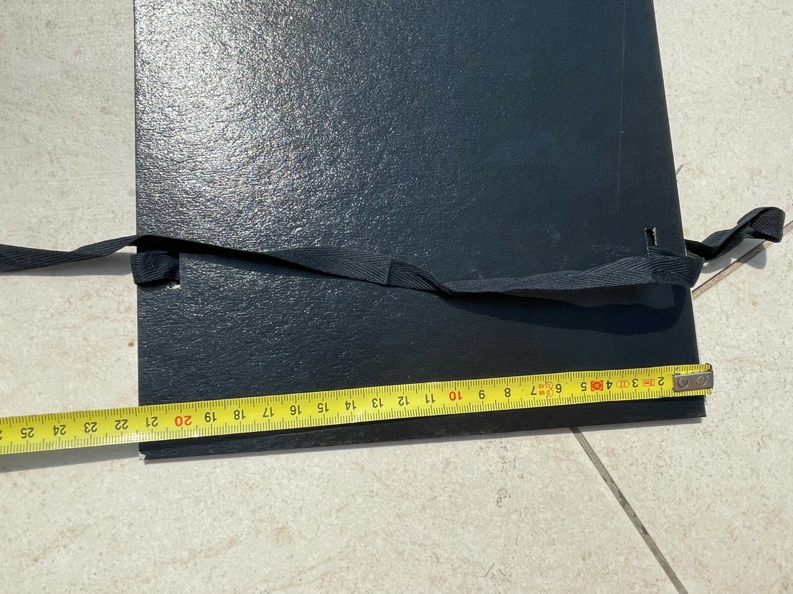 Hard Cover Portfolio Folder with Tie tapes Classic 8-1/4"x11-3/4"