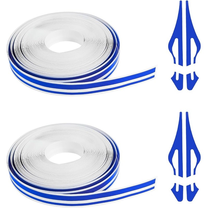 Vinyl Car Stripes Sticker DIY Auto Decor Waterproof Anti-Scratch Durable 32ft US