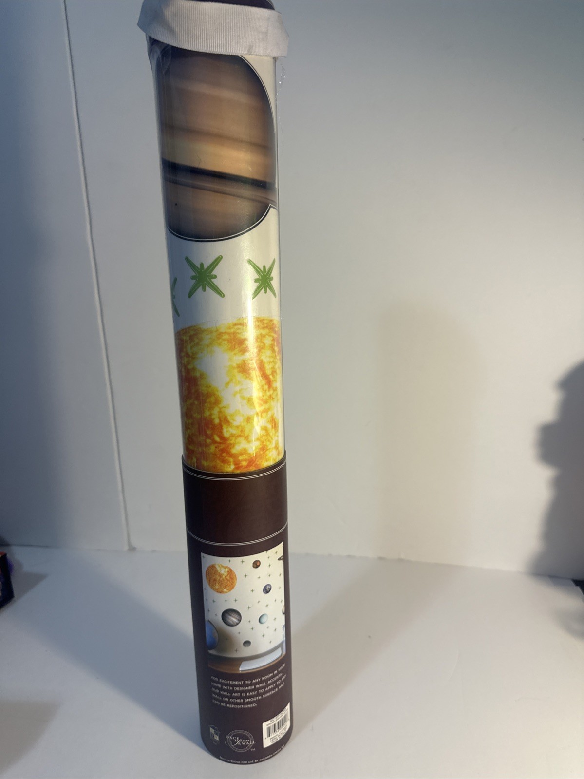 Solar System Glow Wall Accents Decal, Multi Colored 27.56 Inch.x1969inch. NWT