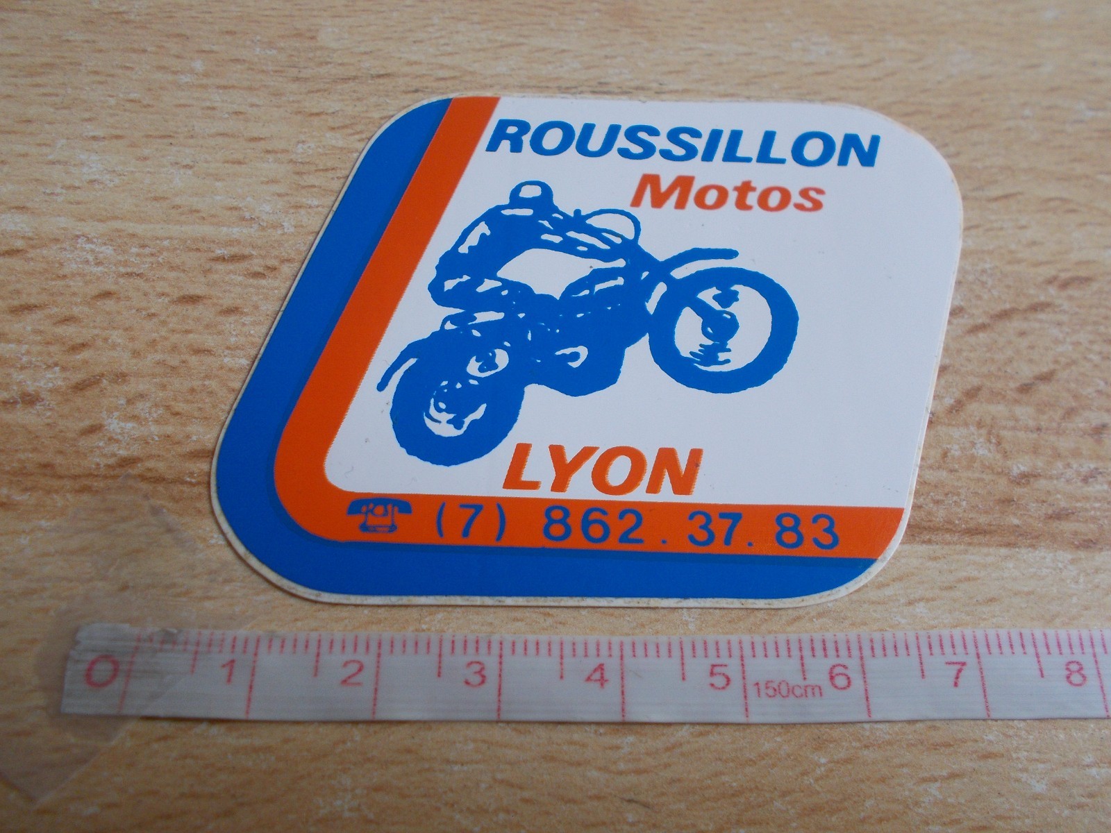 Sticker Roussillon Motorcycles – Lyon