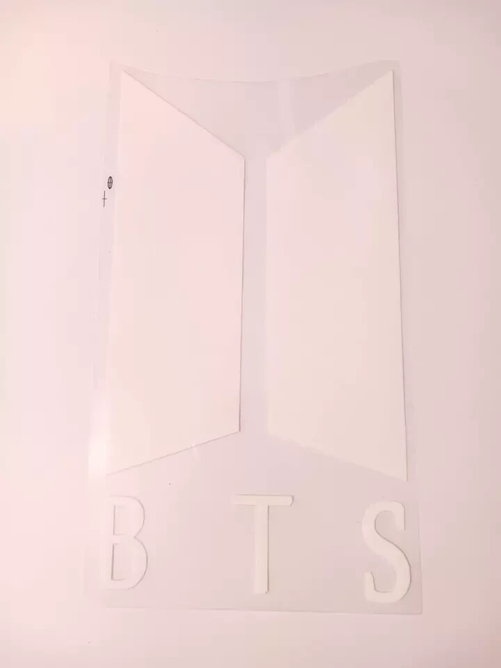K-pop BTS Sublimations Stickers easy to Iron On T-shirt (3 Pack)
