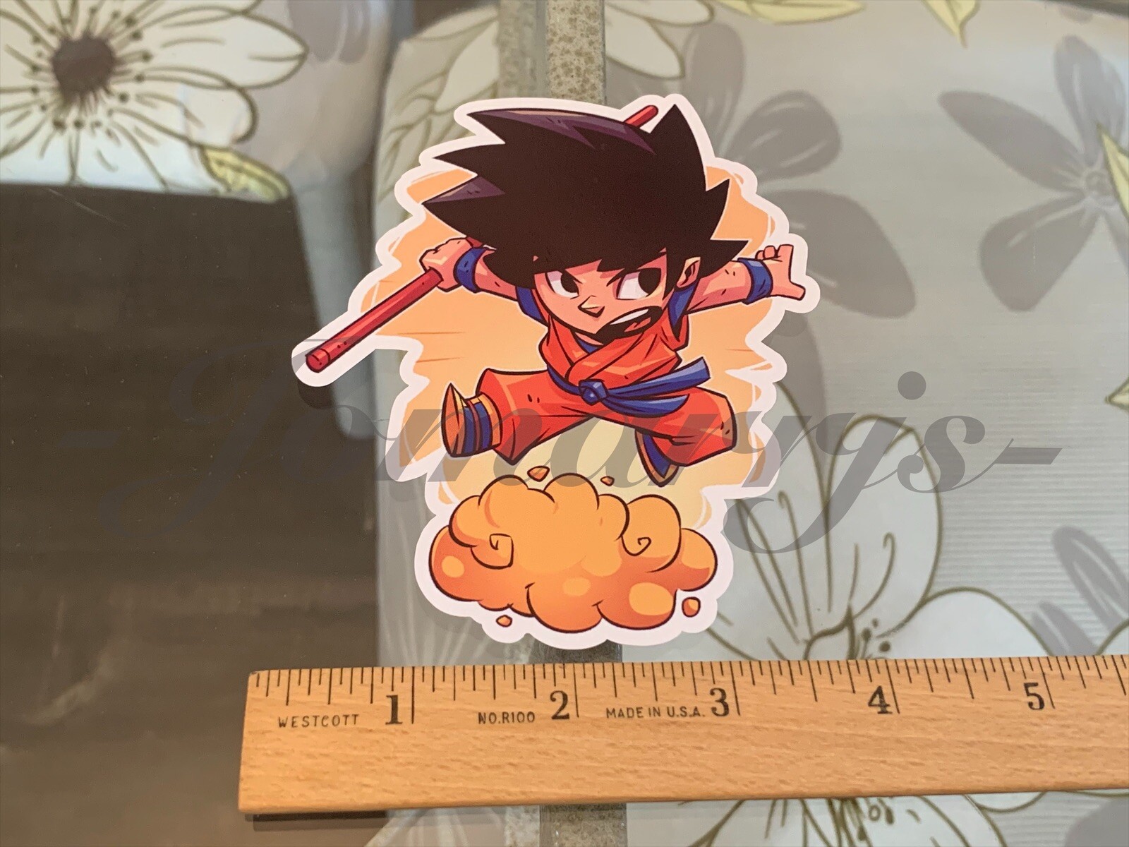 Dragon Ball Z – Anime – Goku Kakarot Chibi Custom Sticker Decal Sign manga