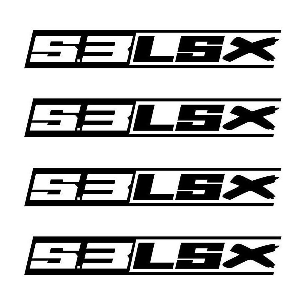 5.3 LSX Sticker Chevy Silverado GMC Sierra c1500 c2500 Truck LSX Decal