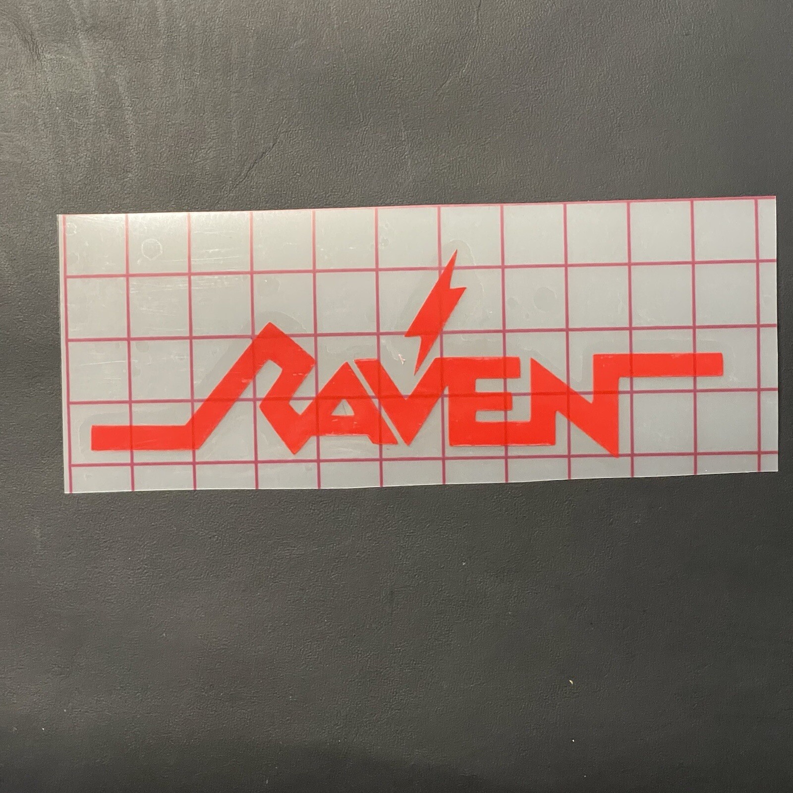 Raven Vinyl Logo Sticker Decal Heavy Metal Band Car Bumper Iron Maiden NWOBHM
