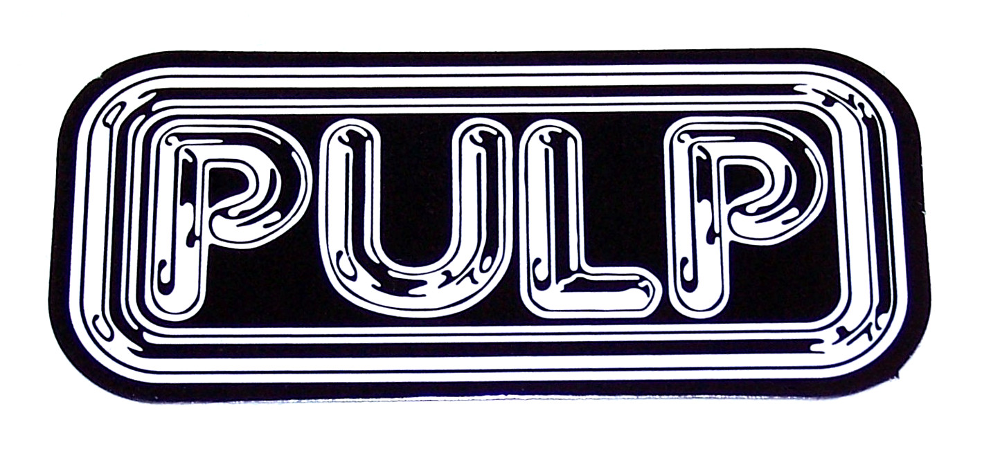 PULP Logo Cut Sticker Decal Band Music UK Classic Rock – Pulp