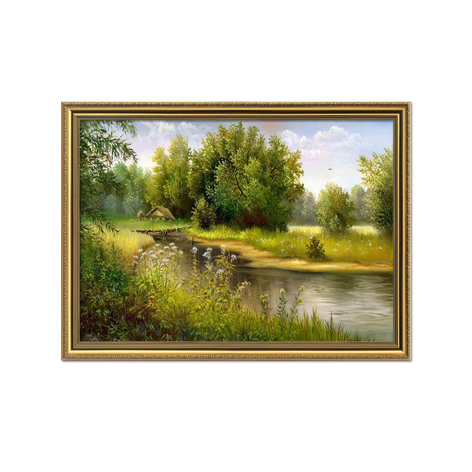 3D Clear River 4 Framed Poster Home Decor Print Painting Art AJ WALLPAPER