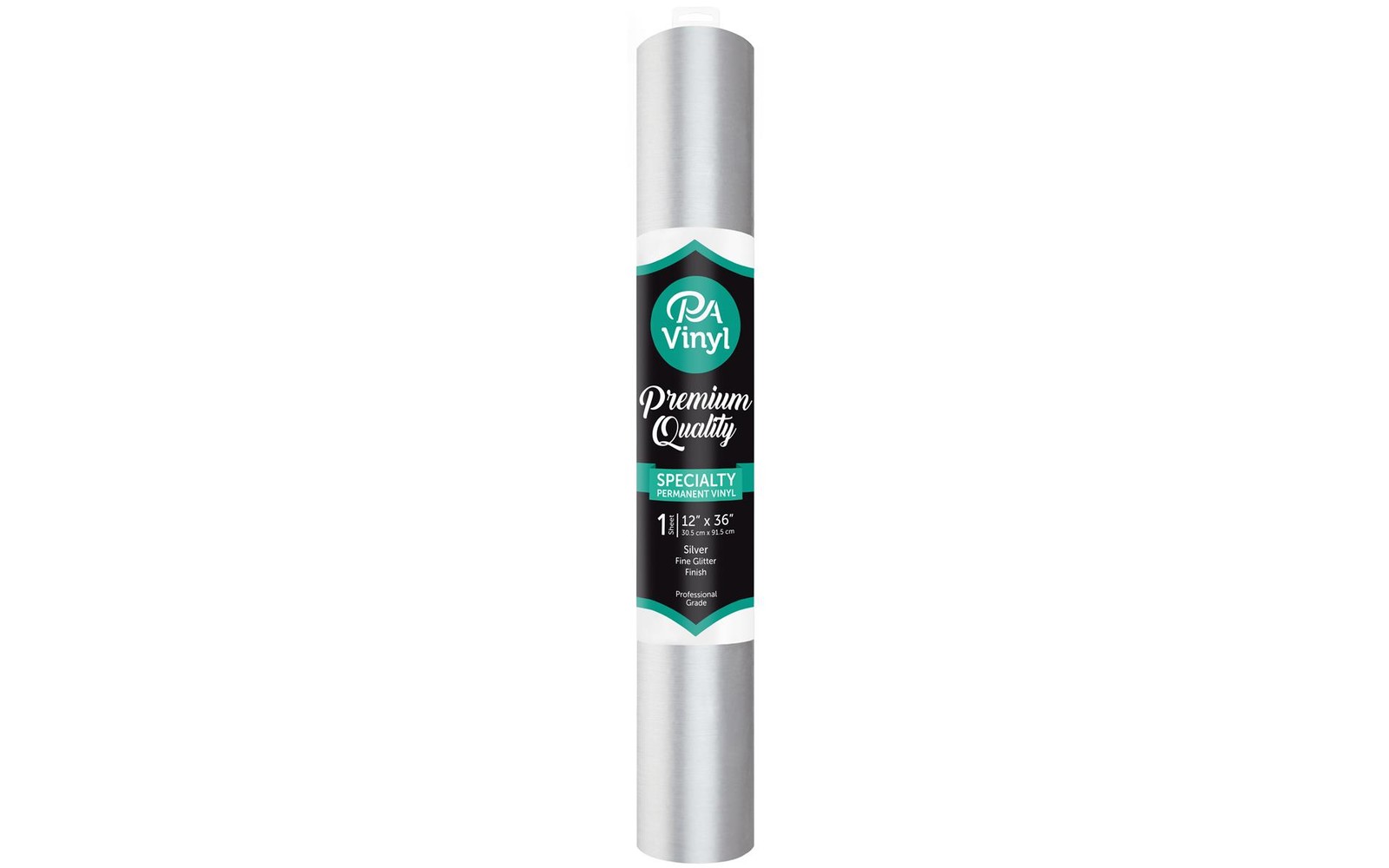 Vinyl 12×36 Roll Perm Adh Brushed Silver