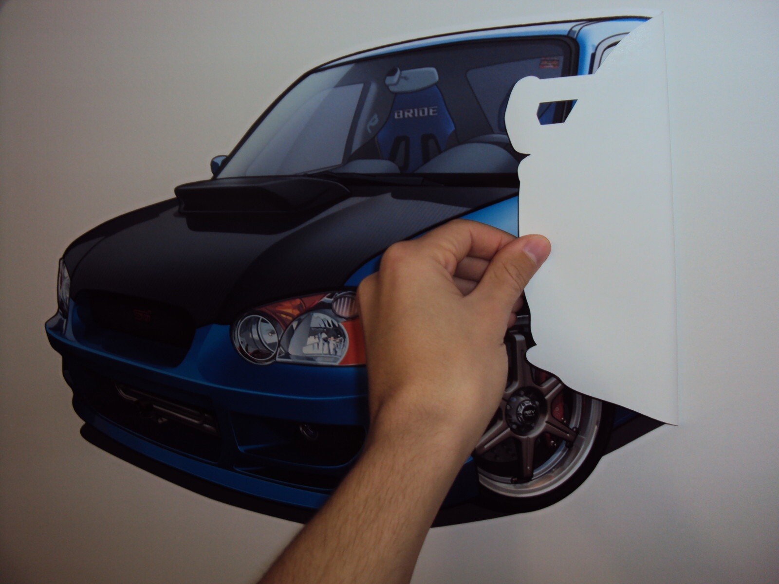Datsun 240Z Red Street Machine 24” Wide Graphic Wall Decal. Peel And Stick.