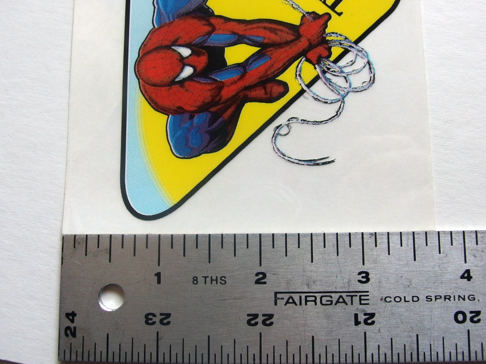 Spider-Man Spidey Sign Sticker – Marvel, C&D Visionary – 2008 – 5.25" x 3.75"