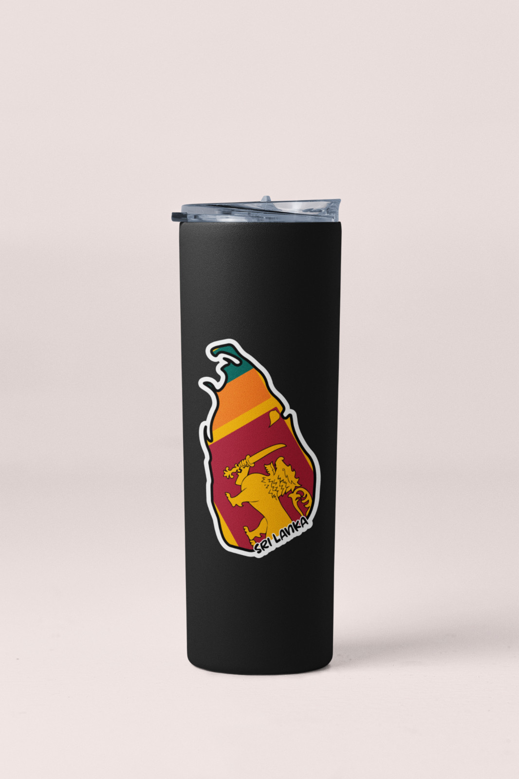 Sri Lanka Map Flag Sticker Decal