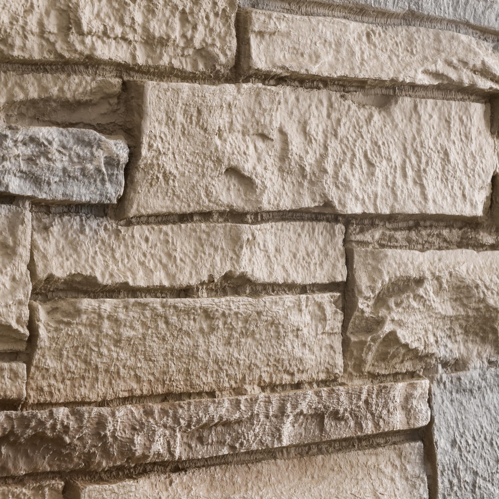 Faux Stone Wall Panels 1-Pack, 3.25 Sq Ft PU Veneer Siding for DIY Home Decor