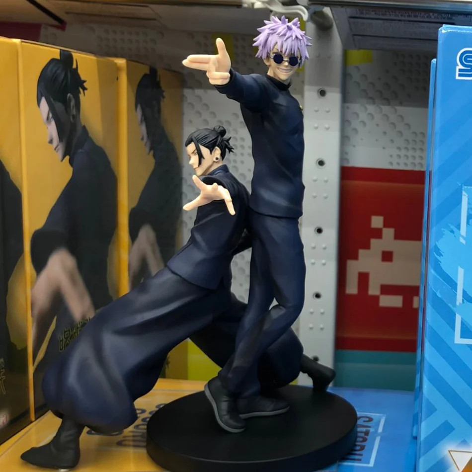 2 kinds 17cm Japanese Anime Jujutsu Kaisen Figure Gojo Satoru Action Figure PVC