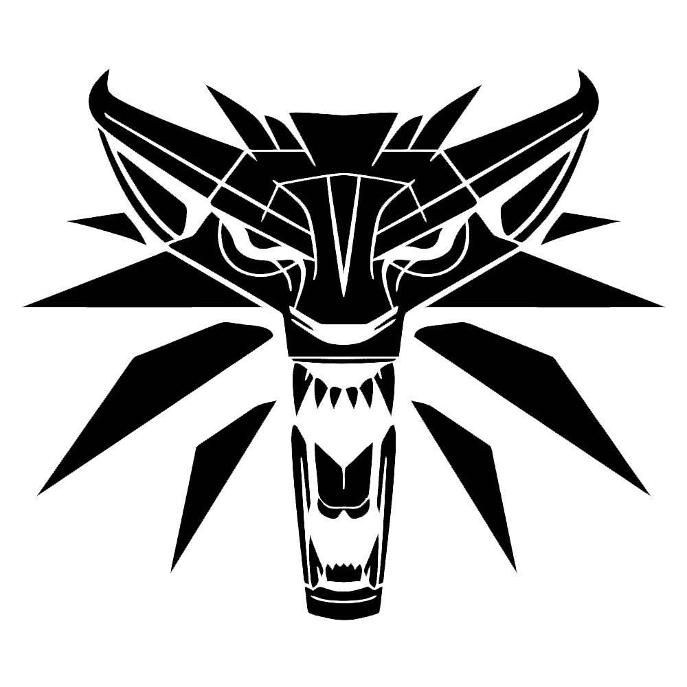 6" The Witcher Wolf TV Show Video Game Vinyl Decal Sticker