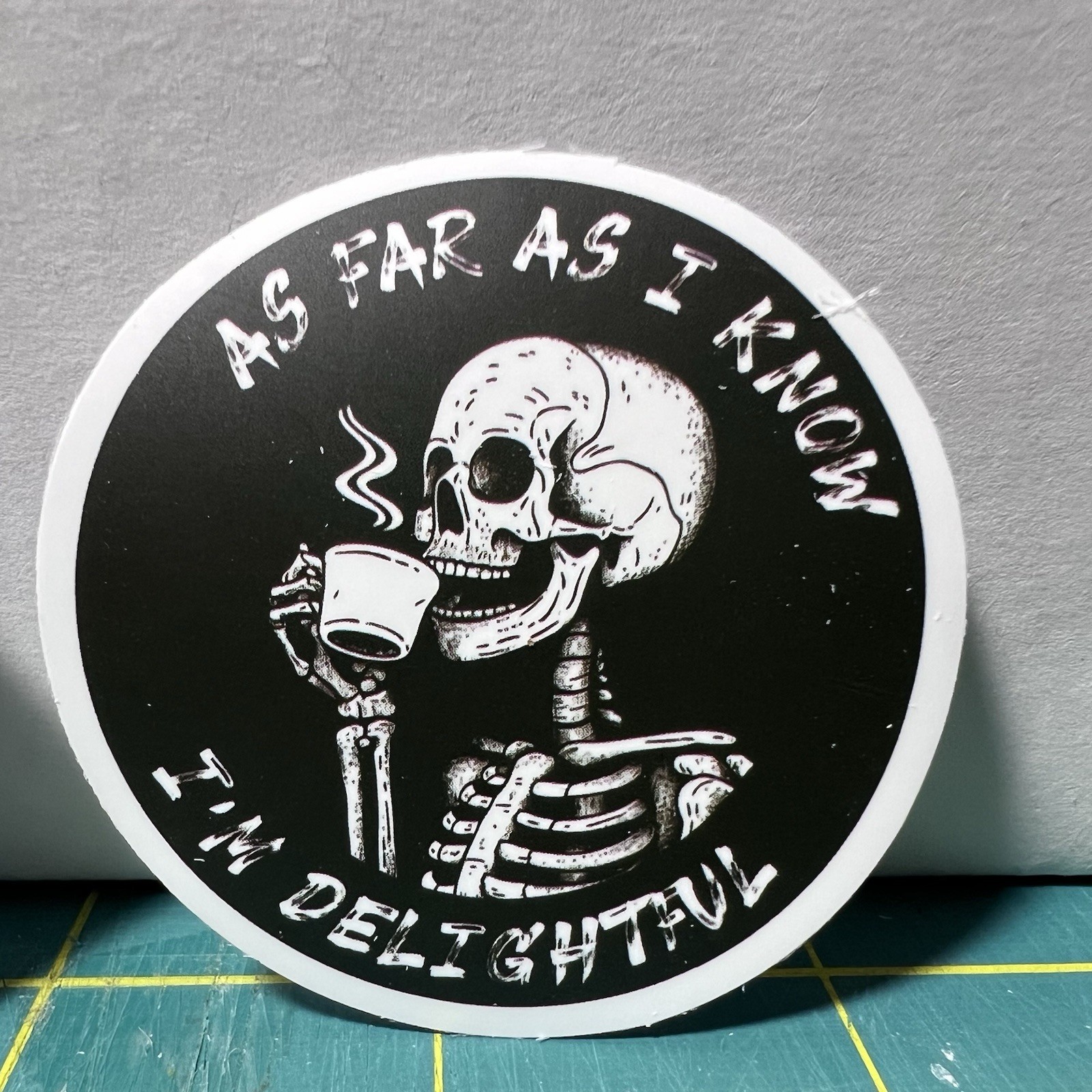 Funny Water Bottle Sticker Adult Humor Sticker