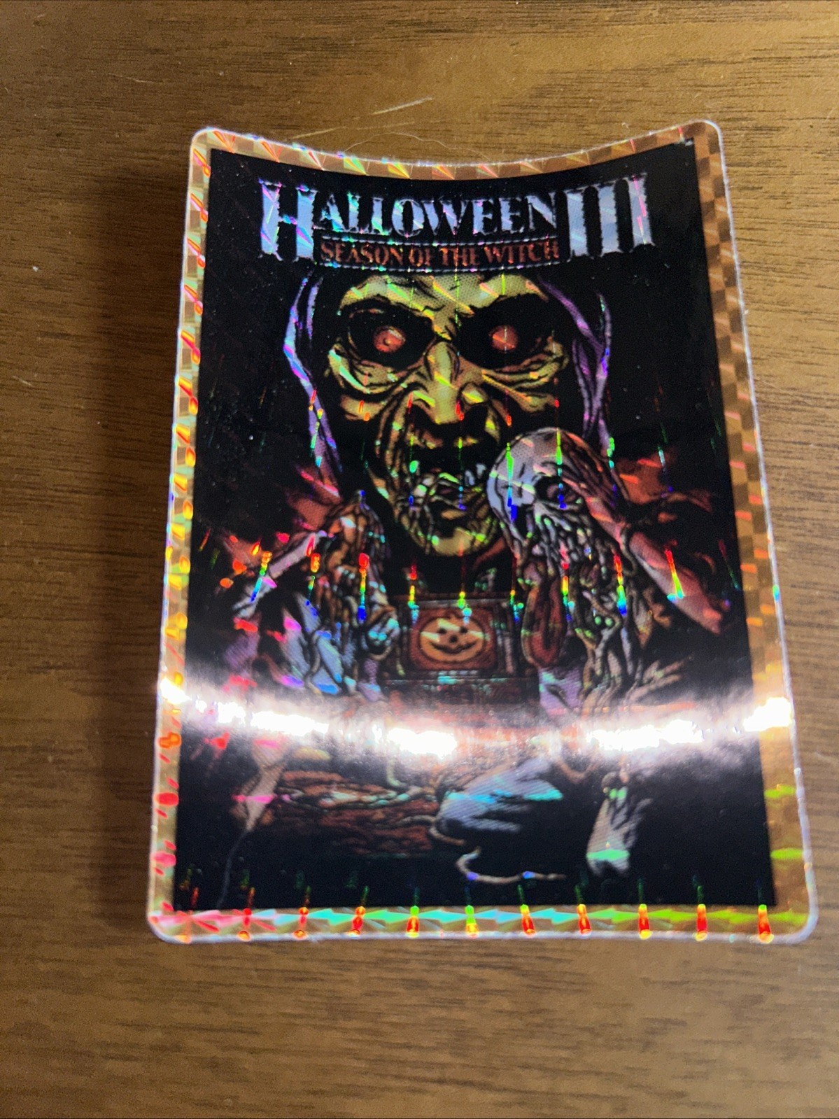 Halloween III Stickers Prismatic Decals Collectible