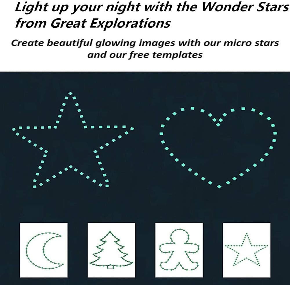 Stunning 452-Piece Glow in The Dark Star Wall Stickers – Perfect for Kids' Rooms