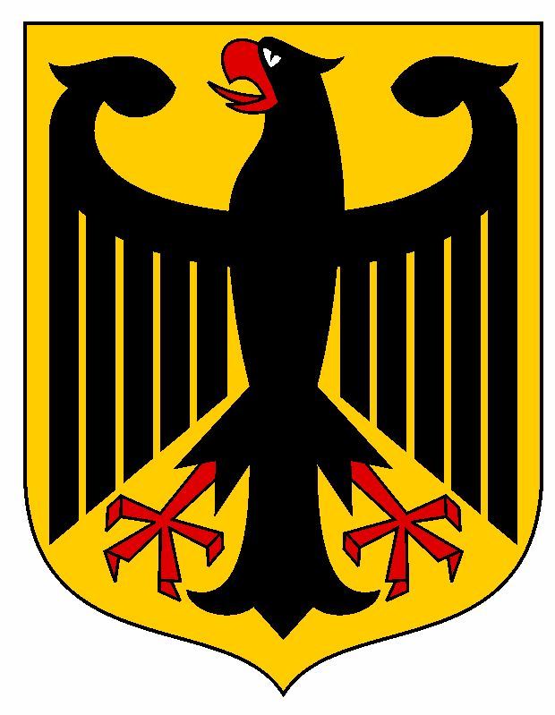 Coat of Arms of Germany Sticker / Decal R746