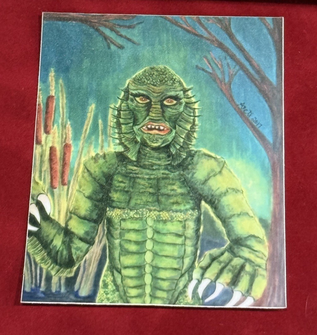 Creature From The Black Lagoon Sticker, Classic Movie Monster, Famous Monsters