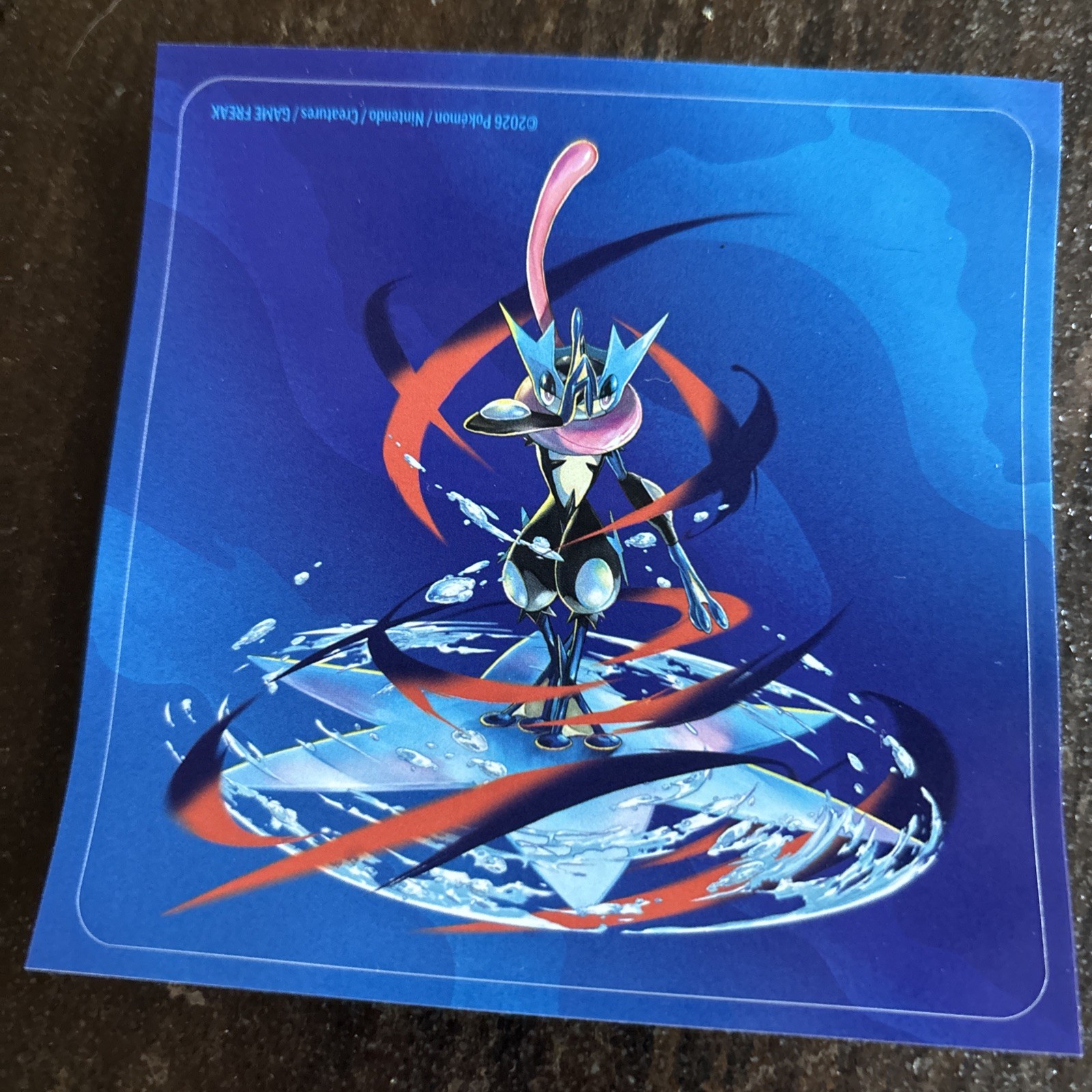 Pokemon TCG Mega Evolutions Mega Reusable Sticker