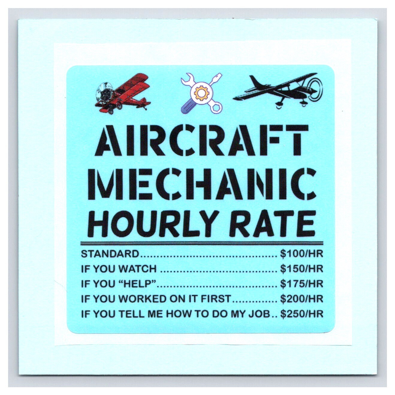 Labels: Aviation – Aircraft Mechanic Hourly Rates