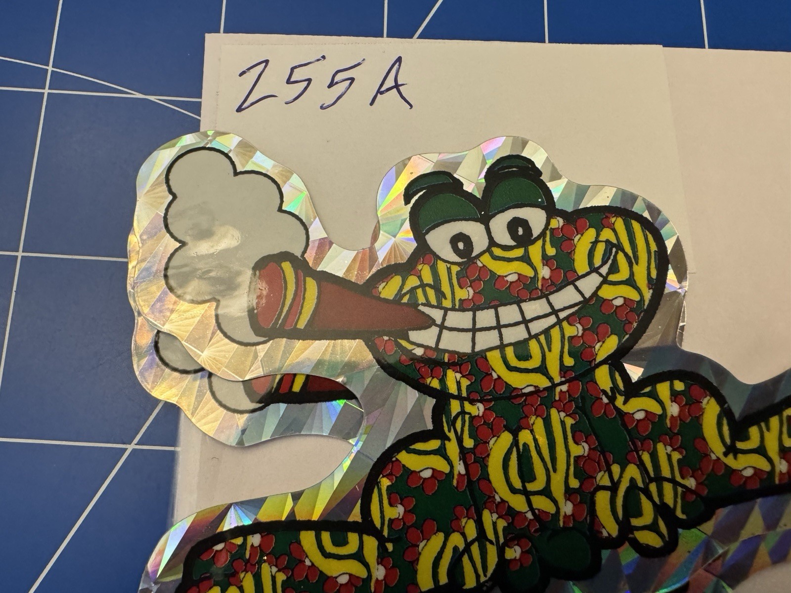 Lot 2 SMOKING FROG Prism Quality Sticker Decal Unique & Colorful Vending? LOVE