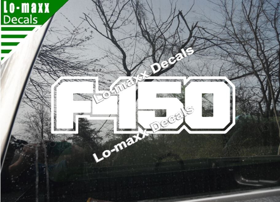 Ford F-150 Custom Lettering Graphics High Performance Die Cut Vinyl Decal