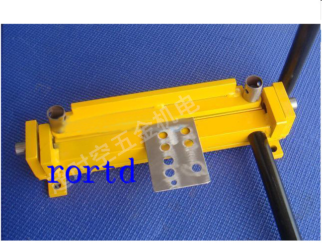 HOT 210mm width manual sheet metal iron aluminum copper plate bending machine