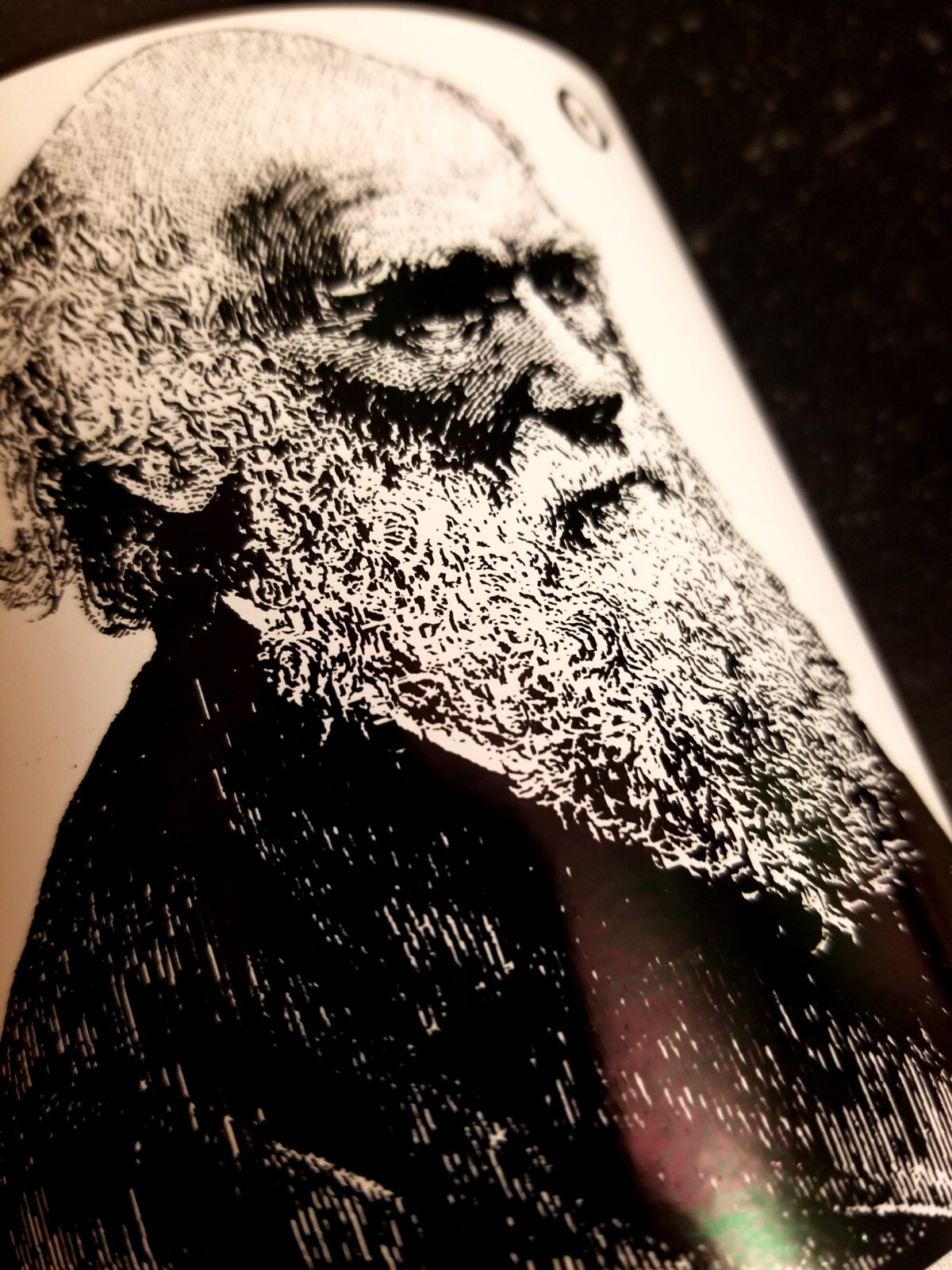 ♆ Charles Darwin 4 x 3" Waterproof Vinyl Sticker [💪 HQ Durability!] Evolution
