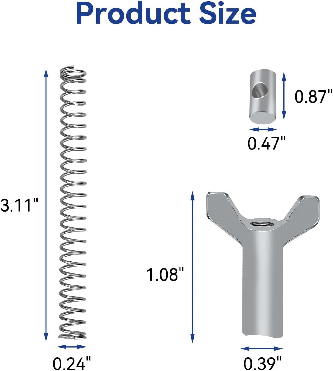 Rear Brake Adjuster Hardware Kit Compatible with FourTrax 300 Rancher 350 400 42