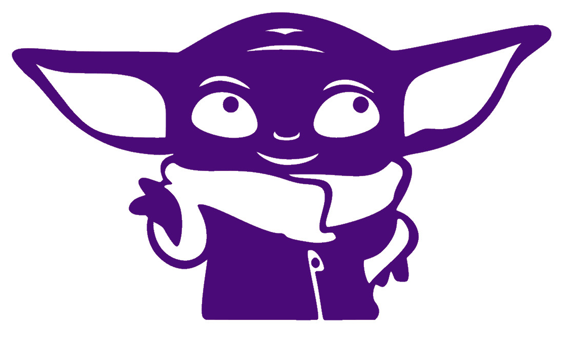 BABY YODA, GROGU, FULL, THE CHILD Decal Stickers for Cars, Window, Laptops,