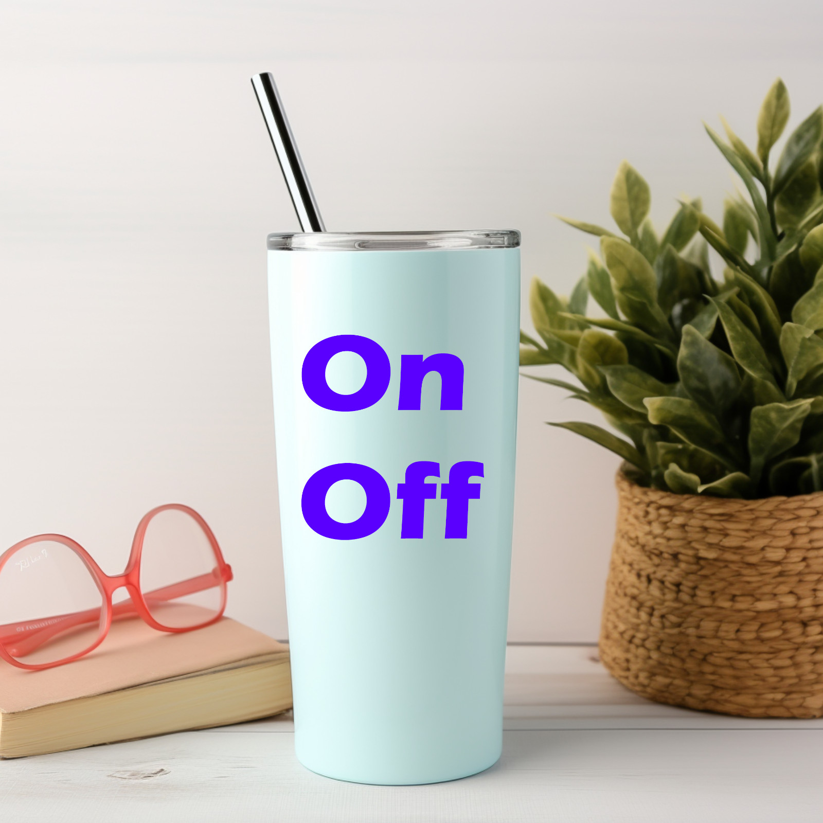 4 On 4 Off Vinyl Decals | Waterproof UV Proof | Indoor Outdoor | Custom Colors