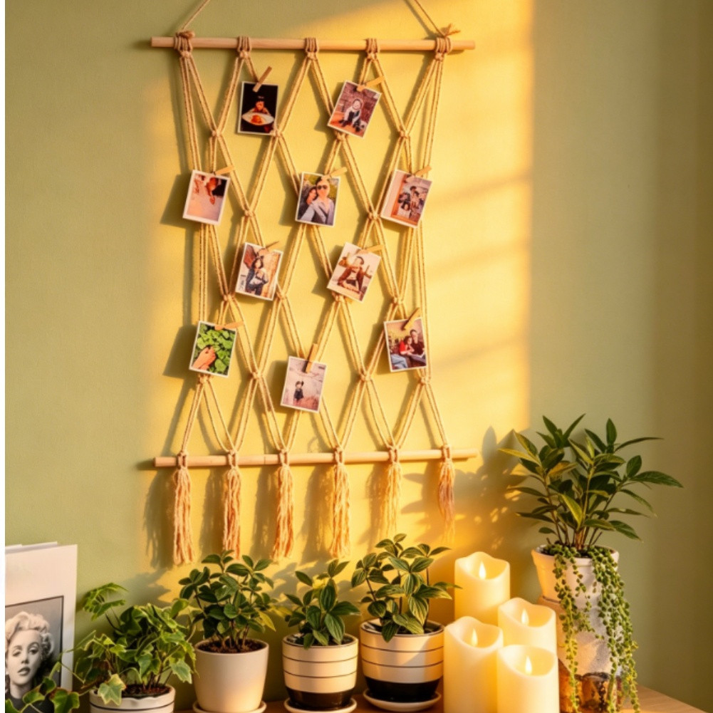 Cotton for Nordic Tapestry 40x80cm Wall Hanging for Living Room Bedroom Study