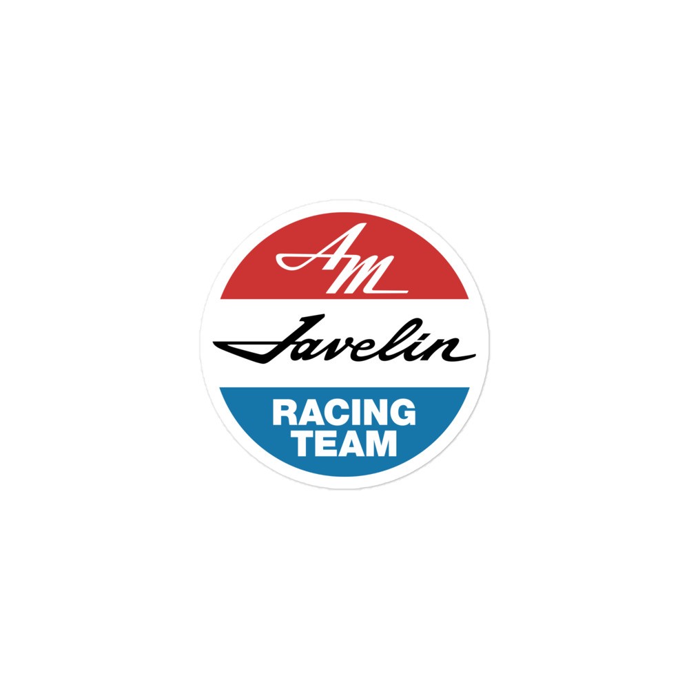 AMC Javelin Racing Team American Motors Retro Sticker – Bygone Brand