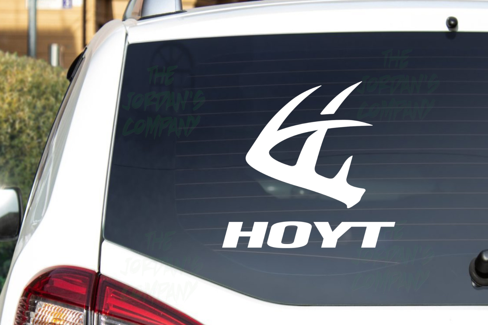 HOYT -CNC cut Decal Vinyl Sticker-Pic from multi colors!