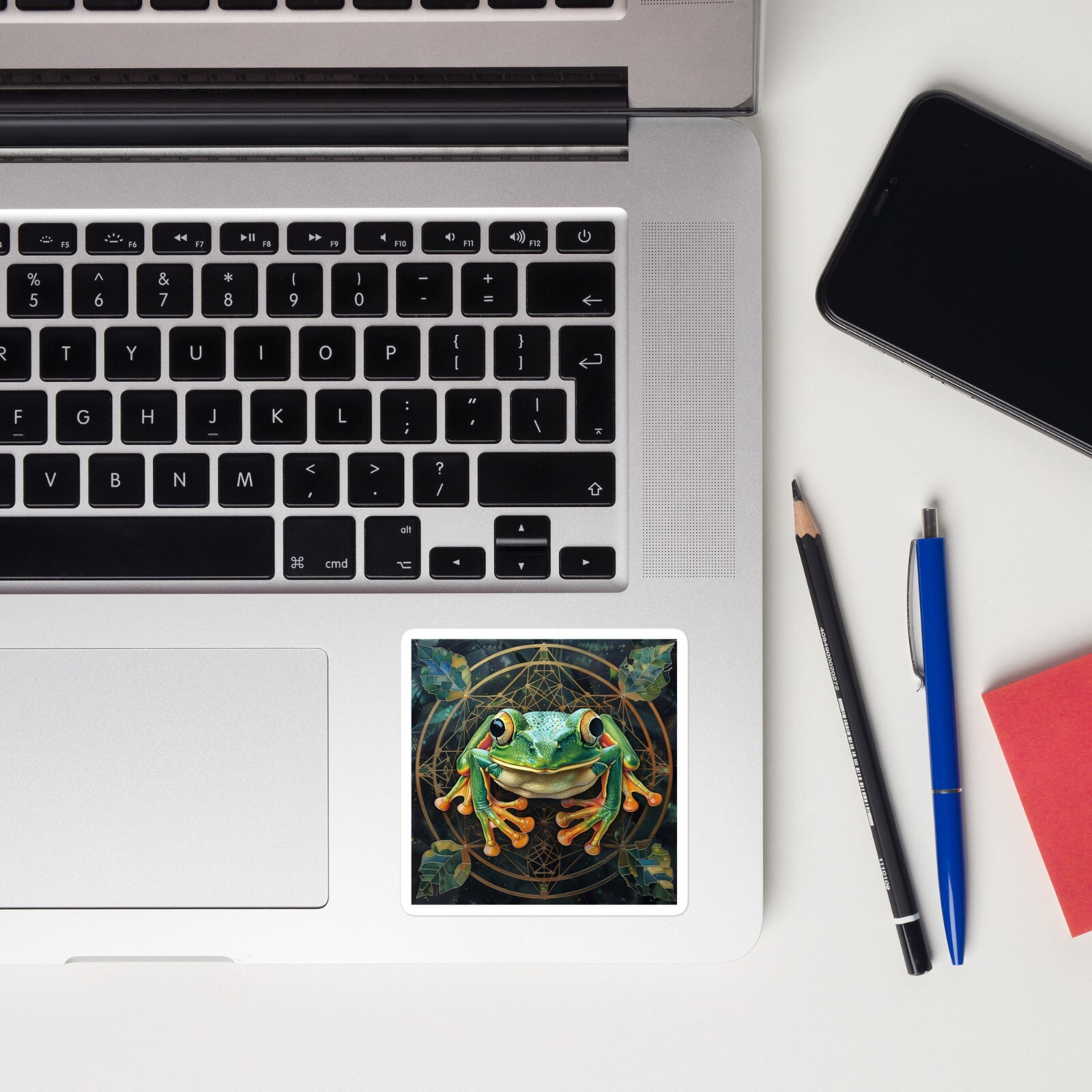 World of Wilds – Frog Lookin' at You – slappin' sticker