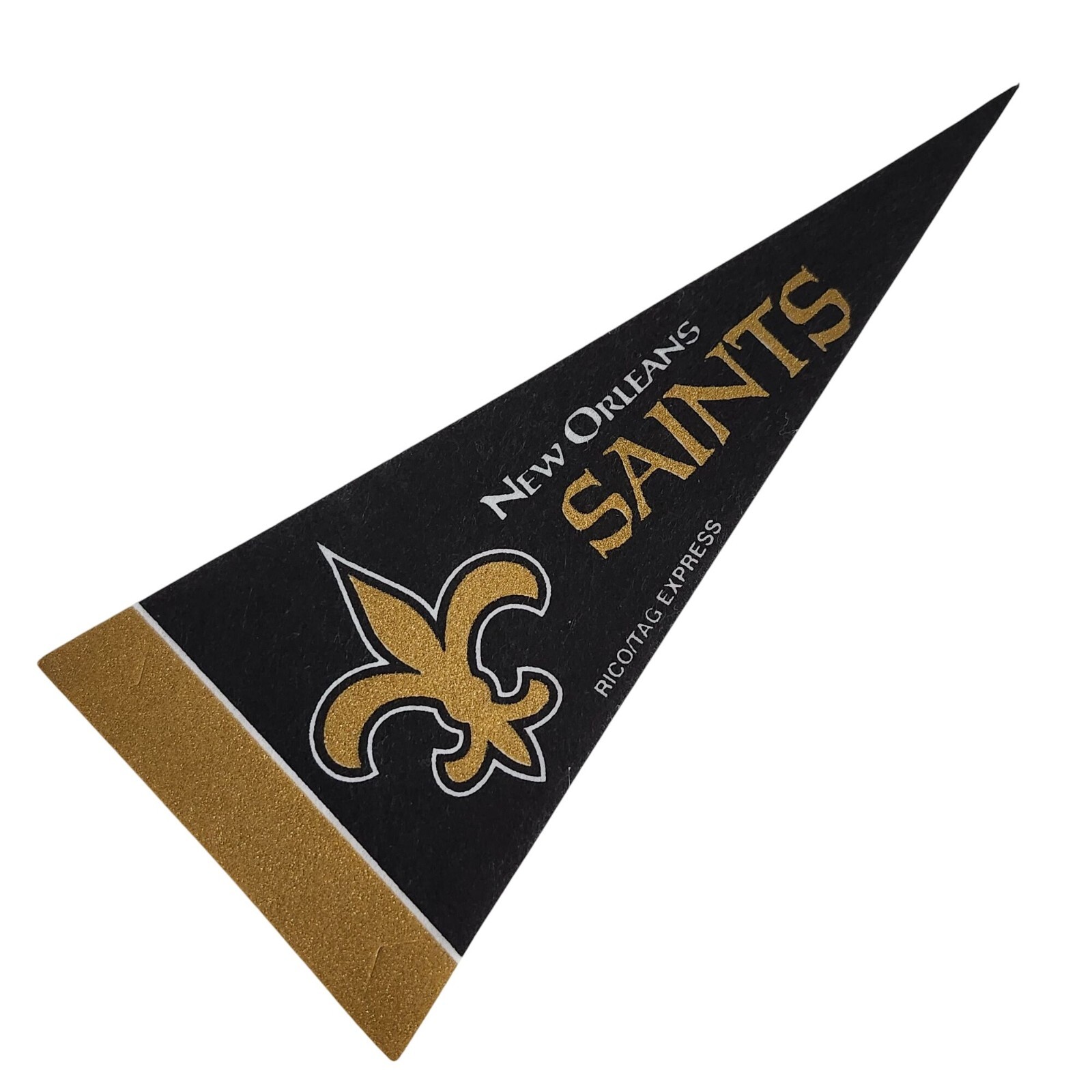 New Orleans Saints NFL Football 4×9 Inch Mini Pennant Banner Flag Rico Tag