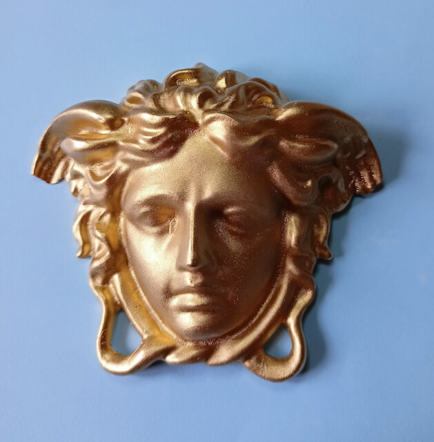 Gypsum Stucco Decoration Gorgon Various Sizes And Colors, Sets Stucco Decor