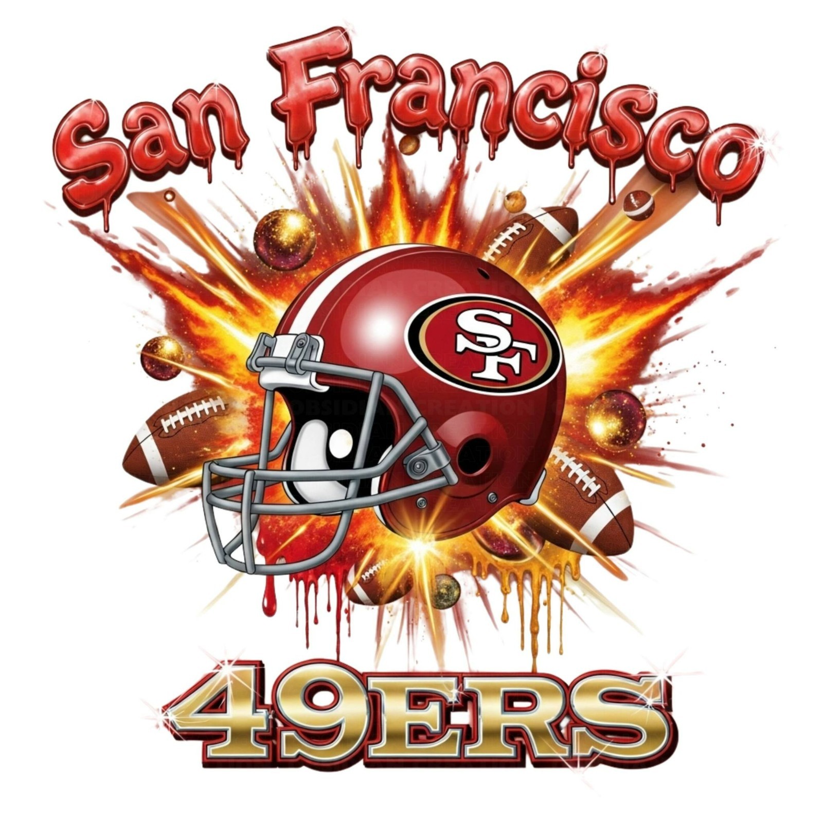 San Francisco 49ers Sticker Decal laptop vinyl decal