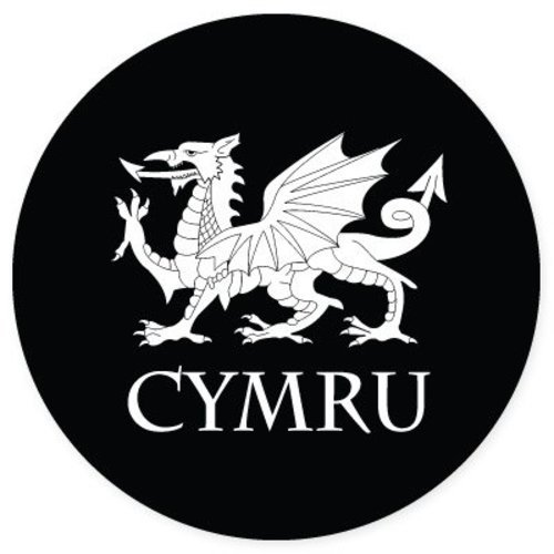 Cymru Welsch Dragon Car Vinyl Sticker – SELECT SIZE