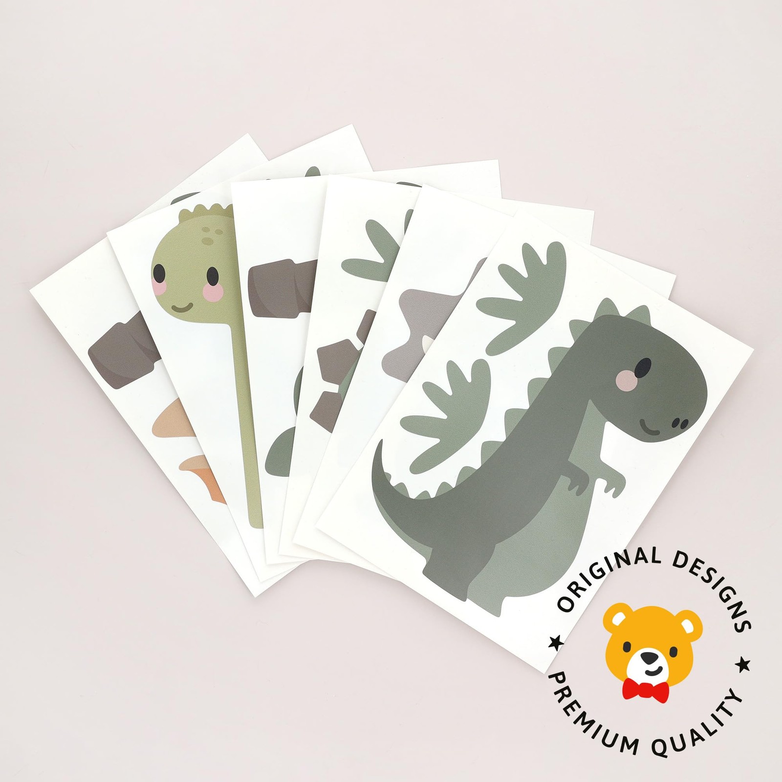 – Dinosaur Wall Decals – Easy-to-Apply & Removable Wall Stickers: Transform Y…